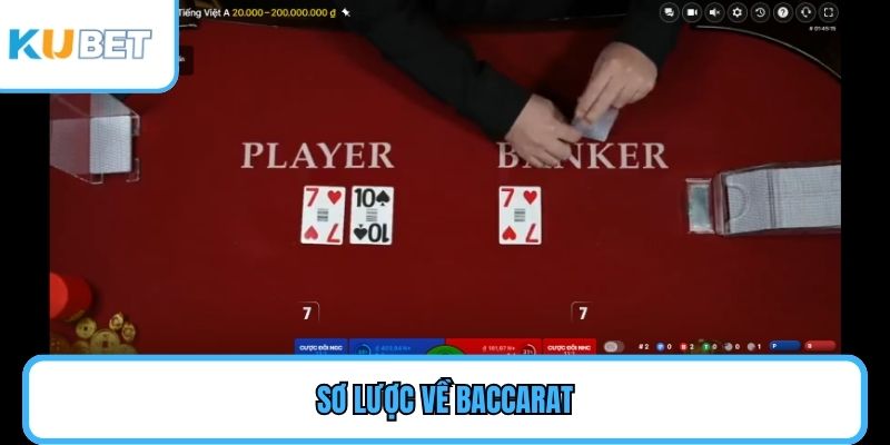 Sơ lược về Baccarat